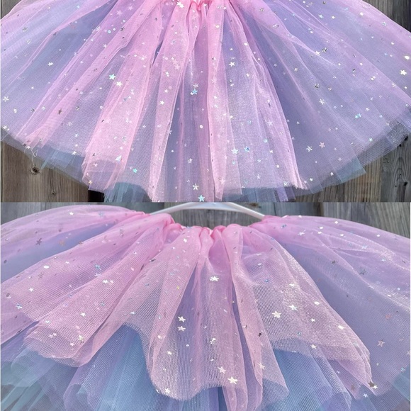 SPARKLE Two tone tutu 4 full layer - Picture 7 of 10